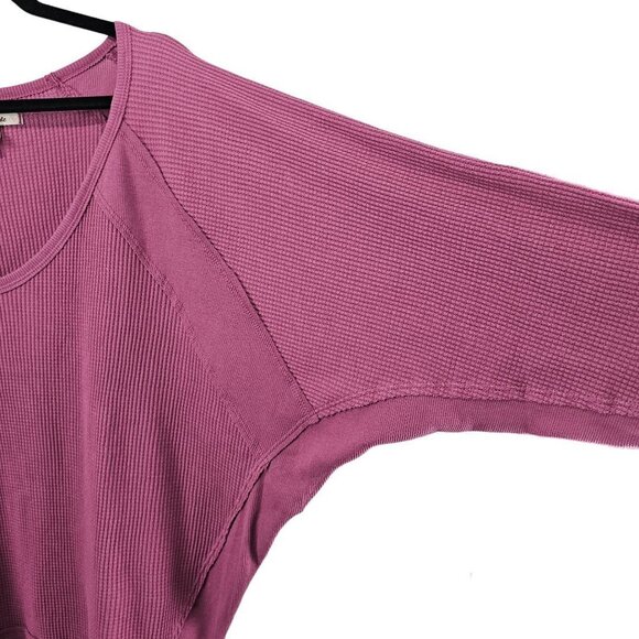 Free People Santa Clara Oversized Thermal Top - Picture 6 of 12